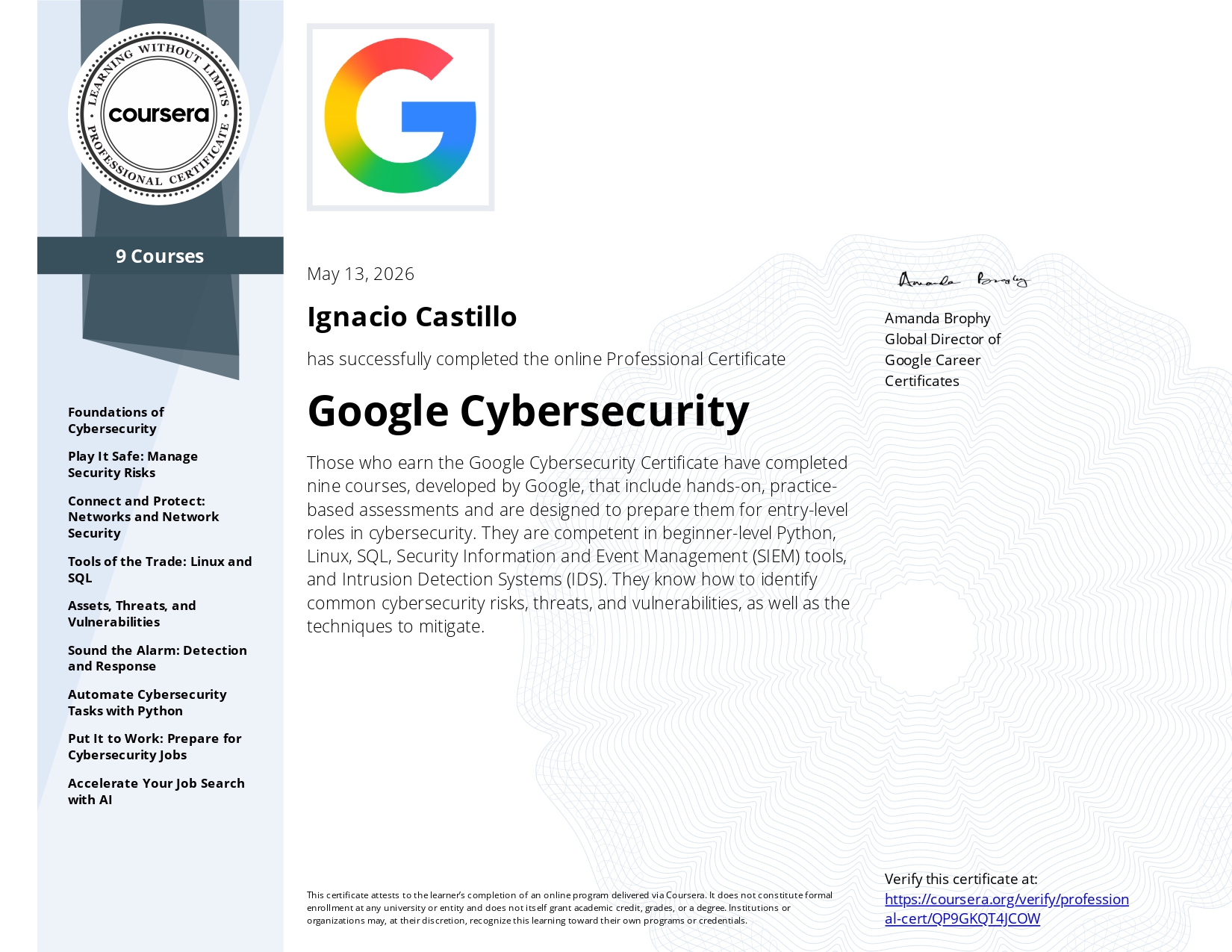 Ignacio Castillo Franco - Software Developer